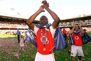 Arsenal V Leicester City Prints: Arsenal vs Leicester City Showdown: May 15, 2004 - Highbury Stadium, London
