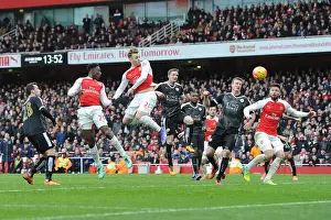 Arsenal V Leicester City 2015-16 Prints: Arsenal vs Leicester City: Welbeck Scores the Second Goal (February 14, 2016)