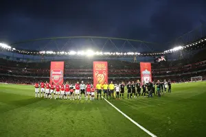 Arsenal V Liverpool Champions League 2007-08 Prints: Arsenal vs. Liverpool - 1:1 Stalemate in the UEFA Champions League Quarterfinals at Emirates Stadium