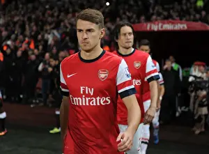 Arsenal V Liverpool 2013-14 Prints: Arsenal vs Liverpool: Aaron Ramsey Pre-Match Focus