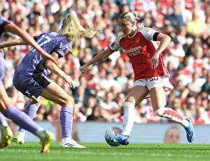 Arsenal Women V Liverpool Women 2023-24 Prints: Arsenal vs. Liverpool: Barclays Women's Super League Showdown at Emirates Stadium (2023-24)
