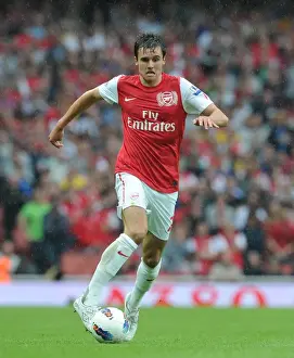 Arsenal V Liverpool 2011-2012 Prints: Arsenal vs. Liverpool Clash: 2011-2012 Emirates Showdown