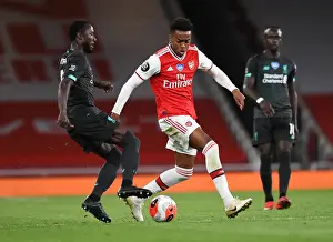 Arsenal V Liverpool 2019-20 Prints: Arsenal vs. Liverpool: Empty-stadium Battle - Willock vs. Keita, Premier League 2019-2020