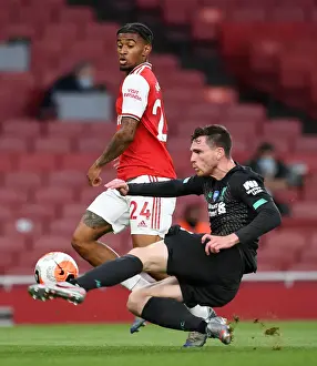 Arsenal V Liverpool 2019-20 Prints: Arsenal vs. Liverpool: Empty-stadium Showdown in the Premier League (2019-20)