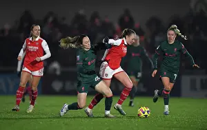Arsenal Women V Liverpool Women 2022-23 Prints: Arsenal vs. Liverpool: A FA Women's Super League Showdown - Battle of the Titans