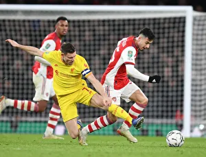 Arsenal vs. Liverpool: Martinelli vs. Milner - Carabao Cup Semi-Final Battle
