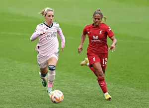 Liverpool Women V Arsenal Women 2022-23 Prints: Arsenal vs Liverpool: Nobbs vs Hinds in FA Womens Super League Clash