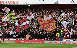 Arsenal vs Liverpool: Passionate Fans Gather at Emirates Stadium for Premier League Clash (2022-23)
