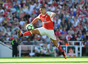 Arsenal V Liverpool 2016-17 Prints: Arsenal vs. Liverpool: A Premier League Battle - Sanchez Shines at Emirates (2016-17)