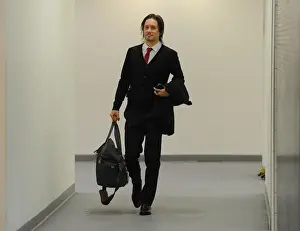 Arsenal V Liverpool 2013-14 Prints: Arsenal vs Liverpool: Rosicky's Determination at Emirates Stadium (2013-14)