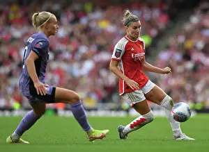 Arsenal Women V Liverpool Women 2023-24 Prints: Arsenal vs. Liverpool: Showdown in the Barclays Women's Super League at Emirates Stadium