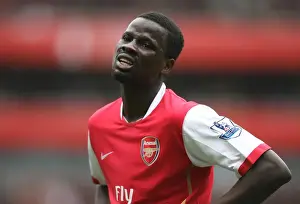 Arsenal V Liverpool 2007-08 Prints: Arsenal vs Liverpool Showdown: Eboue's Unforgettable Battle (1:1)