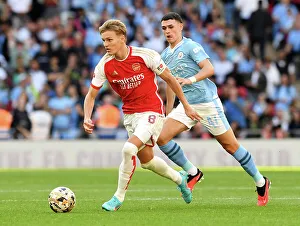 Arsenal vs Manchester City: Battle for the Community Shield at Wembley Stadium, 2023