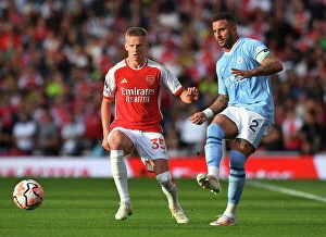 Images Dated 9th October 2023: Arsenal vs Manchester City: Battle for Supremacy in the Premier League (2023-24)