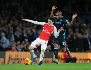 Arsenal vs Manchester City: Bellerin vs Fernandinho - A Football Rivalry (December 2015)
