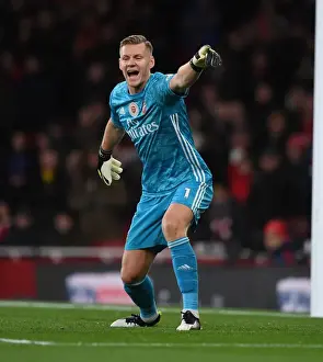 Arsenal vs Manchester City: Bernd Leno in Action at the Emirates Stadium (Premier League 2019-20)