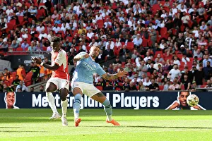 Arsenal vs Manchester City: Bukayo Saka vs Kyle Walker - The Community Shield Showdown (2023-24)