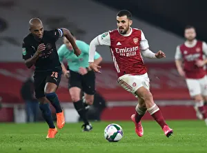 Arsenal V Manchester City - Carabao Cup 2020-21 Prints: Arsenal vs Manchester City: Carabao Cup Clash at Emirates Stadium