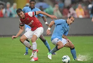 Arsenal V Man City - Pre Season 2012-13 Prints: Arsenal vs. Manchester City: Clash in Beijing's Birds Nest Stadium (2012-13 Pre-Season)