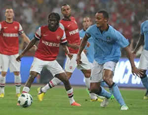 Arsenal V Man City - Pre Season 2012-13 Prints: Arsenal vs. Manchester City: Clash at the Birds Nest Stadium (2012)