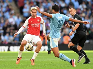 Arsenal vs Manchester City - Community Shield Clash: Emile Smith Rowe vs Rodri