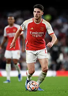 Arsenal vs Manchester City: Declan Rice Sprint at the Emirates, 2023-24 Premier League