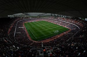 Arsenal V Manchester City 2016-17 Prints: Arsenal vs Manchester City: Emirates Battle, Premier League 2016-17