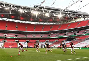 Arsenal V Manchester City - FA Cup Semi-Final 2019-20 Prints: Arsenal vs Manchester City: FA Cup Semi-Final Showdown at Wembley
