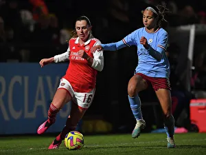Arsenal Women V Manchester City Women - Conti Cup 2022-23 Prints: Arsenal vs Manchester City - FA Women's Continental Tyres League Cup Semi-Final