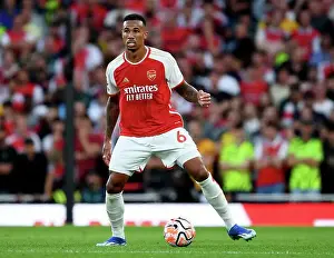 Arsenal V Manchester City 2023-24 Prints: Arsenal vs Manchester City: Gabriel in Control at the Emirates, 2023-24 Premier League