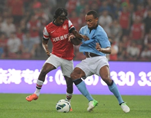 Arsenal V Man City - Pre Season 2012-13 Prints: Arsenal vs. Manchester City: Gervinho vs