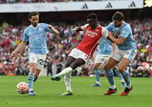 Arsenal vs Manchester City: Intense Battle – Nketiah Evades Pressure
