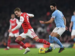 Arsenal vs Manchester City: Intense Battle between Odegaard and Gundogan in the 2022-23 Premier League