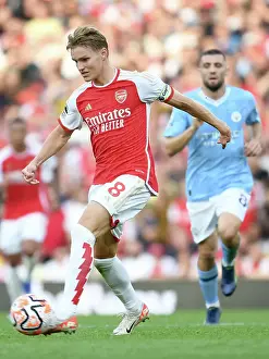 Arsenal vs Manchester City: Martin Odegaard in Control at the Emirates, 2023-24 Premier League