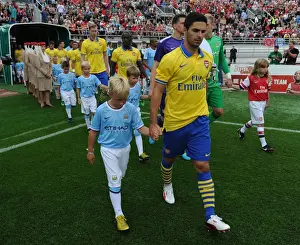 Arsenal vs Manchester City: Mikel Arteta Leads Arsenal in Pre-Season Friendly, Helsinki 2013