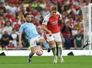 Arsenal vs Manchester City: Odegaard Faces Silva in Premier League Showdown (2023-24)
