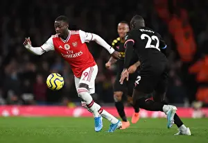 Arsenal V Manchester City 2019-20 Prints: Arsenal vs Manchester City: Pepe vs Mendy Clash in Premier League Showdown