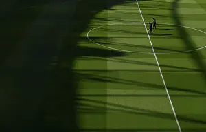 Arsenal vs Manchester City: Pre-Match Groundskeeping at Emirates Stadium