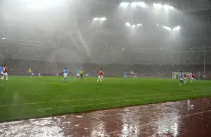Arsenal vs Manchester City: Rainy Clash in Beijing's Birds Nest Stadium (2012)