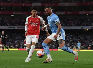 Arsenal vs Manchester City: Tomiyasu vs Walker Clash in the Premier League (2023-24)