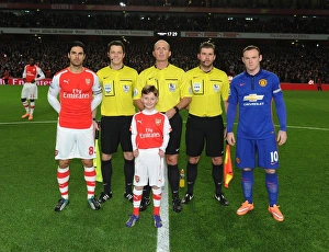 Arsenal V Manchester United 2014-15 Prints: Arsenal vs Manchester United