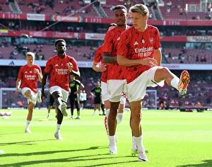 Images Dated 3rd September 2023: Arsenal vs Manchester United: 2023-24 Premier League Showdown - Martin Odegaard's Emirates Debut