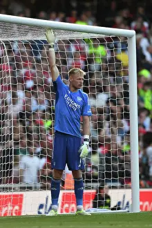 Arsenal V Manchester United 2023-24 Prints: Arsenal vs Manchester United: Aaron Ramsdale's Reaction - Premier League 2023-24