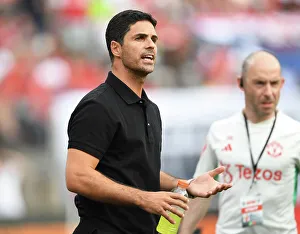 Arsenal V Manchester United - Pre Season 2023-24 Prints: Arsenal vs. Manchester United: Arteta vs. Ten Hag Showdown at MetLife Stadium (2023-24)