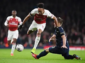 Arsenal vs Manchester United: Aubameyang vs Shaw Showdown - FA Cup Clash at Emirates Stadium