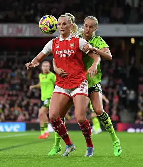 Arsenal Women V Manchester United Women 2022-23 Prints: Arsenal vs Manchester United: A Battle in the FA Women's Super League