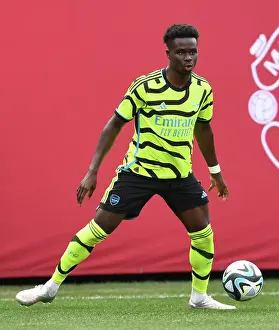 Arsenal vs Manchester United: Bukayo Saka Shines in Pre-Season Showdown at MetLife Stadium (2023-24)