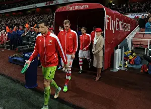 Arsenal V Manchester United 2014-15 Prints: Arsenal vs Manchester United: Emirates Stadium Battle, Premier League 2014-15