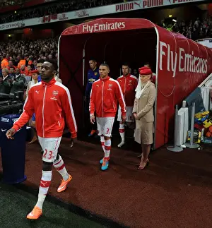 Arsenal V Manchester United 2014-15 Prints: Arsenal vs Manchester United: Emirates Stadium Battle - Premier League 2014-15