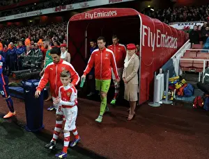 Arsenal V Manchester United 2014-15 Prints: Arsenal vs Manchester United: Emirates Stadium Battle - Premier League 2014-15